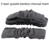 1PC Reusable 5 Layers Bamboo Charcoal Insert Baby Cloth